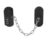 NUOBESTY Childproof Refrigerator Door Lock with Password Security and Wear Resistant Abs Material, Adjustable Chain for Cabinets and Dishwasher, for Areas Where Require Extra Safety