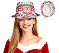NUOBESTY Christmas Reindeer Hat, Xmas Party Hat, Cloth Funny Cap for Stage Performance and Christmas, Warm Winter Headwear