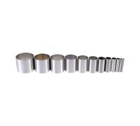 NUOBESTY Clay Cutters Mold Set Mini Circle Shape Cutters 12pcs Stainless Steel Round Christmas Day for Baking and Crafting for Baking for Dough and Clay and Projects