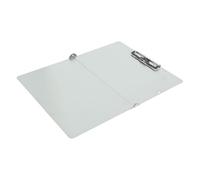 NUOBESTY Clipboard Ultraslim Portable Document Holder Stainless Steel Foldable with Rounded Corners Lightweight Office Supply Clipboard for Fieldwork and Classroom Use