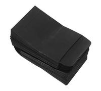 NUOBESTY Coin Envelopes Elegant Formal Appearance 100pcs Black Small with Secure Closure Plain Paper Envelopes for Chinese New Year Gifting and DIY Card for Bulk Use