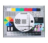 NUOBESTY Color Calibration for Monitors - 16x12.6" Lens Test Chart Camera Test Chart - High-Resolution Lens and Monitor Calibration Card for Image Quality and Focus Adjustment
