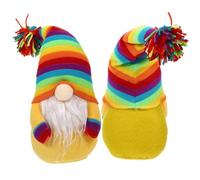 NUOBESTY Colorful Cloth Gnome Doll Creative Funny Lovely Premium Texture Environmentally-friendly Material Home Decorative Use