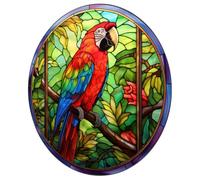 NUOBESTY Colorful Hummingbird Butterfly Anti-Collision Window Stickers, PVC Static Cling Glass Decals for Bedroom and Living Room, Decorative Bird Pattern Window Decoration