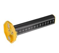 NUOBESTY Contour Gauge Ceiling Leveling Ruler Magnetic Base Accurate Floor Tile Contour Tool for Wall and Floor Tiling Installation, Easy-to-Use Gradienter for Precise Surface Alignment