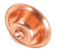 NUOBESTY Copper Buddhist Bowls Moderate Capacity Ritual Bowl for Home Altar and Yoga Meditation with Elegant Design Symbol of Tradition