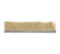 NUOBESTY Copper Wire Mailbox Dust Removal Strip for Household Mailbox Lid, Easy Installation with Continuous Cleaning Bristle Brush, 20x4.5x0.6cm Metal Letter Box Cover Dustproof Seal