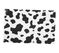 NUOBESTY Cow Print Photography Backdrop Birthday Background for Farm Theme Parties Unique Design Safe Material for Family Photos and Celebrations