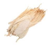 NUOBESTY Crafting Material Versatile Applications Natural Corn Husk for Slipper Making Safe to Use Beige Corn Husk for Weaving and DIY Accessories a Variety of Crafts and Home Decor