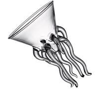 NUOBESTY Creative 150Ml Octopus Cocktail Glass Goblet Vintage Wine Glass for Party Home Bar Decorative Crystal Drinkware