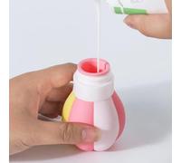 NUOBESTY Creative Hot Air Balloon Travel Bottles Set 50ml 70ml 100ml Silicone Refillable Squeeze Bottles for Lotion Shampoo Liquid Soap Toiletry Packing
