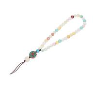 NUOBESTY Creative Natural Stone Phone Lanyard Short Beaded Strap for Cellphones Slip and Fall for Camera and Lightweight Items Durable and Practical Design