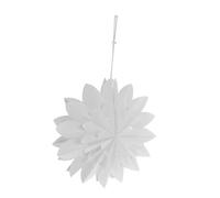 NUOBESTY Creative Paper Pendant Light Shade Floral Origami Lampshade for Bedroom Bar Living Room Lightweight Ceiling Lamp Cover Decorative Lighting Accessory