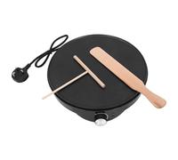NUOBESTY Crepe Maker Electric: 12 Inch Nonstick Pancake Maker for Instant Crepes Flatbread Tortilla - Household Baking Gadgets With Spatula & Spreader, UK Plug