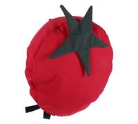 NUOBESTY Cute Tomato-shaped Backpack, Kawaii Fruit Backpack with Zipper Closure, Nylon and Polyester Material, for School and Commuting, Sturdy and Playful Design