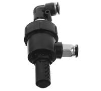 NUOBESTY Cylinder Quick Exhaust Valve with Curved Head for Tire Change Machine, Bead Breaker Tool Replacement Part, Relief Valve for Automotive Tire Repair Equipment