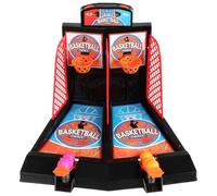 NUOBESTY Desktop Arcade Shooting Basketball Toy Tabletop Shooting Basketball Toy Finger- Set Desk Sports for Kids Children