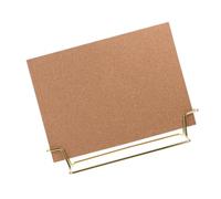 NUOBESTY Desktop Corkboard with Stand for Efficient Organization and Easy Attachment Options, Small Modern Minimalist Cork Notice Board for Home Office Desk Memo Display