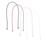 NUOBESTY Detachable Earplug Lanyard Soft Silicone Headphone Lanyard Earplugs Cord for Multiple Brands