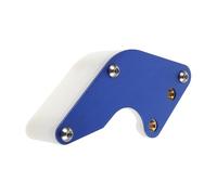 NUOBESTY Dirt Bike Chain Guide Protector Blue Motorcycle Chain Roller Guard Universal Mini Bike Accessory for Off-road Trail Use
