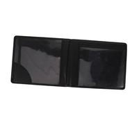 NUOBESTY Disabled Certificate Protector Soft Leather Id Card Holder Sleeve Anti-Lost Scratch Resistant Cover for Office Staff Students Security Workers Black
