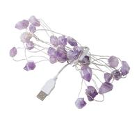 NUOBESTY Diwali Lights Decoration USB Light String, Chic Stone-Style 30 Head White LEDs, Creative Hanging Scene Layout for Xmas, Easy to Install Indoor Seasonal Decor