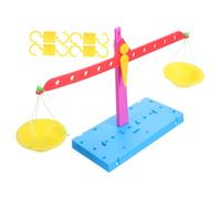 NUOBESTY DIY Stem Balance Scale Educational for Preschool and Elementary Science Project Handmade Lever Balance Material for Hands Learning and Creativity Development