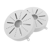 NUOBESTY Dome Camera Junction Box Abs Material with Cable Management 2pcs for Flushmountable Design, Space-saving and Wire Concealment for Security Cameras Walls and Offices
