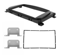 NUOBESTY Double Din Car Stereo Installation Kit Radio Mounting Brackets Dash Trim Frame Compatible with Ford Fiesta C-max Vehicle Dash Radio Panel Frame Accessories