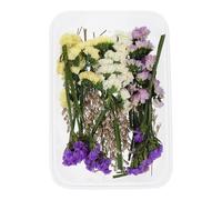 NUOBESTY Dried Flower Decoration for Floating Candles, DIY Preserved Floral Centerpiece Heat-Love Theme, Wedding and Dining Table Party Floral Arrangement