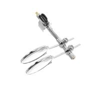 NUOBESTY Dual Lens Clip-on Magnifying Glasses 5X Loupe for Jewelry Repair Watchmaker Eyeglass Frame Magnifier with Adjustable Soft Clip