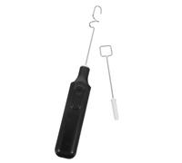 NUOBESTY Electric Paint Stirrer for Acrylic and Miniature Hobby Paints | Battery Powered Mixer, Fewer Bubbles and Faster Colour Prep, Compact PP and Steel Build, Two Heads Random Style