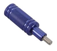 NUOBESTY Electric Scooter Front Mudguard Aluminum Alloy Bracket with Motorcycle Spotlight Mount, Universal LED Fog Light Holder for Bike Light Installation, Blue