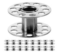 NUOBESTY Electric Sewing Machine Metal Bobbins Professional Empty Thread Spools for Household Factory Use