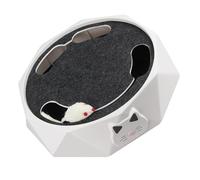 NUOBESTY Electronic Mouse Cat with Realistic Burrowing Action Automatic Electric Pet for Indoor Cats Interactive Kitten Exercise and Hunting Instinct Stimulator Stress Relief and Wisdom