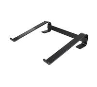 NUOBESTY Ergonomic Aluminium Alloy Laptop Stand for Desk Folding Design with Ventilated Open Structure Stable Support for Cooling for Family and Friends