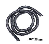 NUOBESTY Expandable Braided Cable Sleeve Insulated Self Closing Hose Flexible Wire Wrap for Wire Management Black Quick Installation Lightweight and Durable Protection