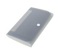 NUOBESTY Expanding File Folder A6 Mini Plastic Accordion File Organizer Multi-Pocket Receipt and Document Holder Travel Document Wallet for Students and Office Use