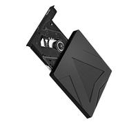 NUOBESTY External Dvd Drive for Laptop USB Portable CD Dvd Burner Dual Interface for PC Car Optical Drive Design for and Fast Data Transfer
