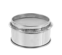 NUOBESTY Fine Mesh Sieve Strainer Filters Out Impurities and Extracts Stainless Steel Round Essential Tool for Pottery Projects for Ceramic and Pottery Work