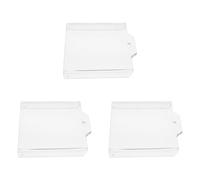NUOBESTY Fire Alarm Switch Protective Covers to Prevent Accidental Activation Clear Hinged Safety Caps 3pcs for Fire Alarm Call Points in Homes and Offices
