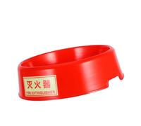 NUOBESTY Fire Extinguisher Base Stand Night Glow Plastic Support for Extinguishers Easy Installation Stable Holder for Home Safety and Low Light Visibility