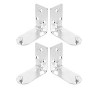NUOBESTY Fire Extinguisher Holder Wall Mount Bracket Made of Sturdy Iron with Wall Mounted Design, Space Saving and No Tools Required, for Homes and Commercial Buildings, Fits 2 Kg-4 Kg