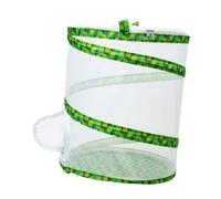 NUOBESTY Foldable Butterfly and Firefly Observation Cage, Portable Breathable Insect Breeding House 30x35cm, Outdoor Nature Exploration Tool for Boys and Girls