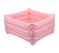 NUOBESTY Foldable Foot Bath Container PVC Portable Foot Washing Pool with No Water Leakage - Inflatable Cleaning Sink for Patients and Travel, 36x34x15cm