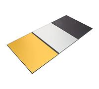 NUOBESTY Folding Photography Reflector Board Light Diffuser for Food Jewelry Photography Silver Black White Gold Multi Purpose Studio Accessory
