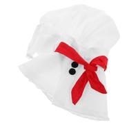 NUOBESTY Funny Puppy Chef Hat for Dogs and Pets, White Cotton Pet Kitchen Uniform, Meticulously Made Hat Enhancing Pet's Personality, for Holiday Events and Themed Parties