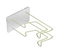 NUOBESTY Gaming Controller Storage Rack with Acrylic and Iron Stand, Scratch-resistant and Wide Compatibility, Modern Sl esign for Desk and Party Organiser
