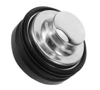 NUOBESTY Garbage Disposal Plug Stopper with 3-point Lock Splash Guard, 86/87mm Kitchen Sink Drain Stopper, Stainless Steel Basin Cover for Food Waste Disposer in Kitchen Sink