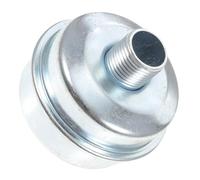 NUOBESTY Garden Equipment Engine Muffler for Lawn Mower Replacement 1/2 Inch Threaded Silver Galvanized Iron for 3.5hp 4.5hp 299106
